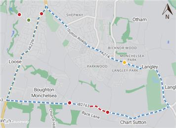 Temporary Road Closure - B2163 Heath Road, Boughton Monchelsea - 9th February 2026